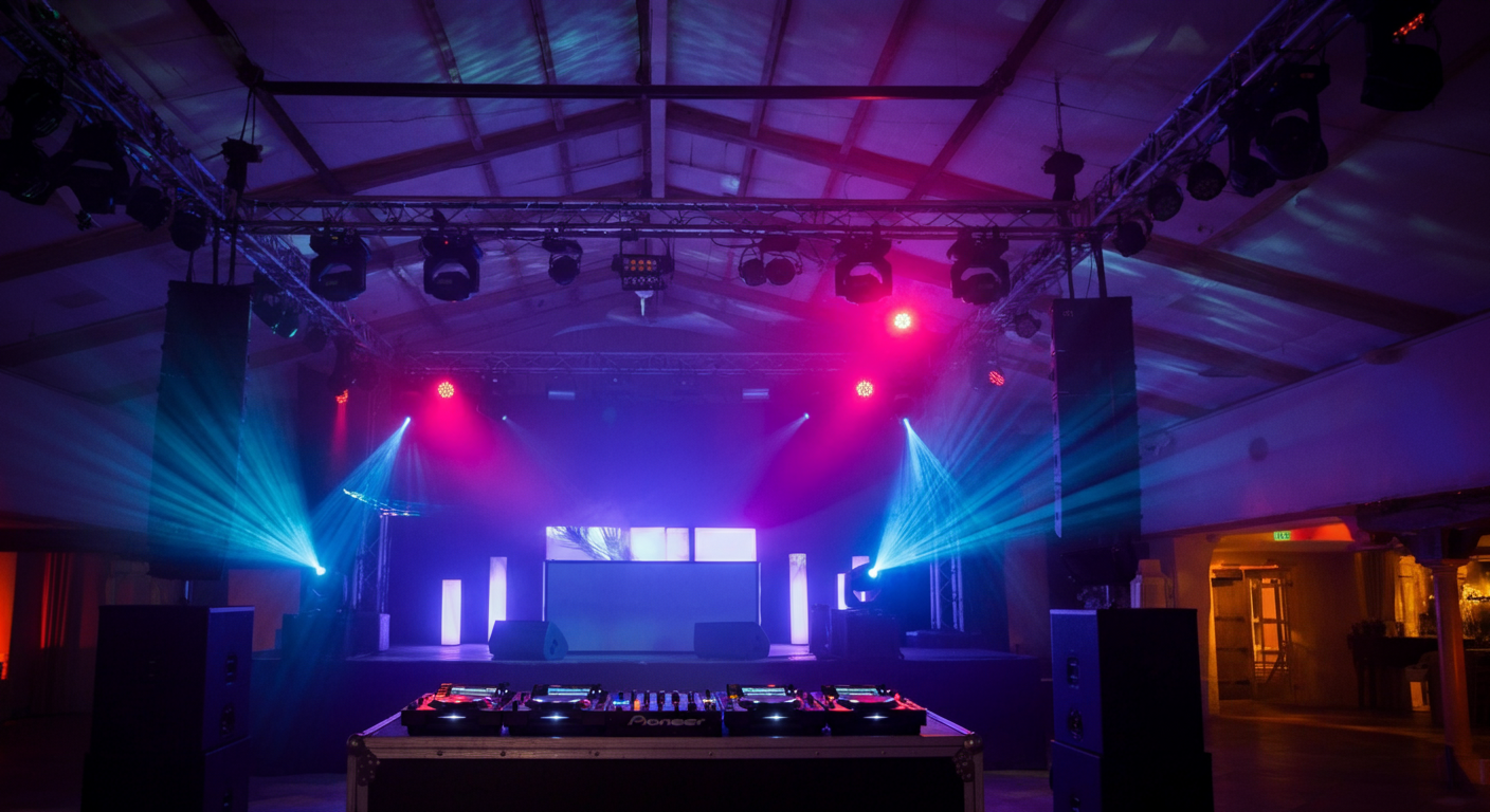 dj light setup